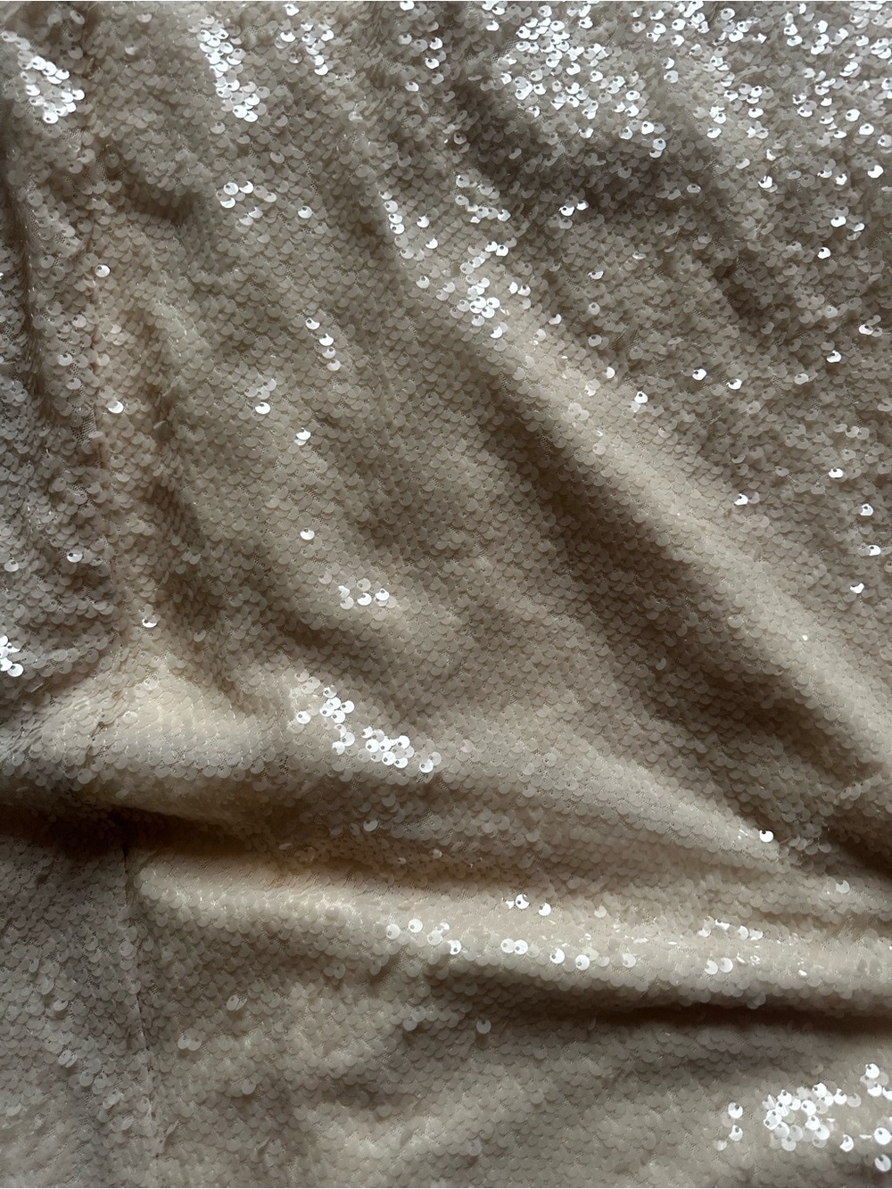 Sequin Slip Maxi Dress in Champagne - Picture 5 of 12
